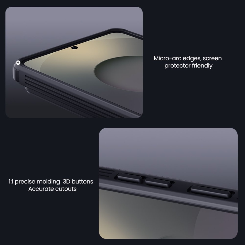 Nillkin CamShield PRO hátlap Samsung Galaxy S26 átlátszó fekete