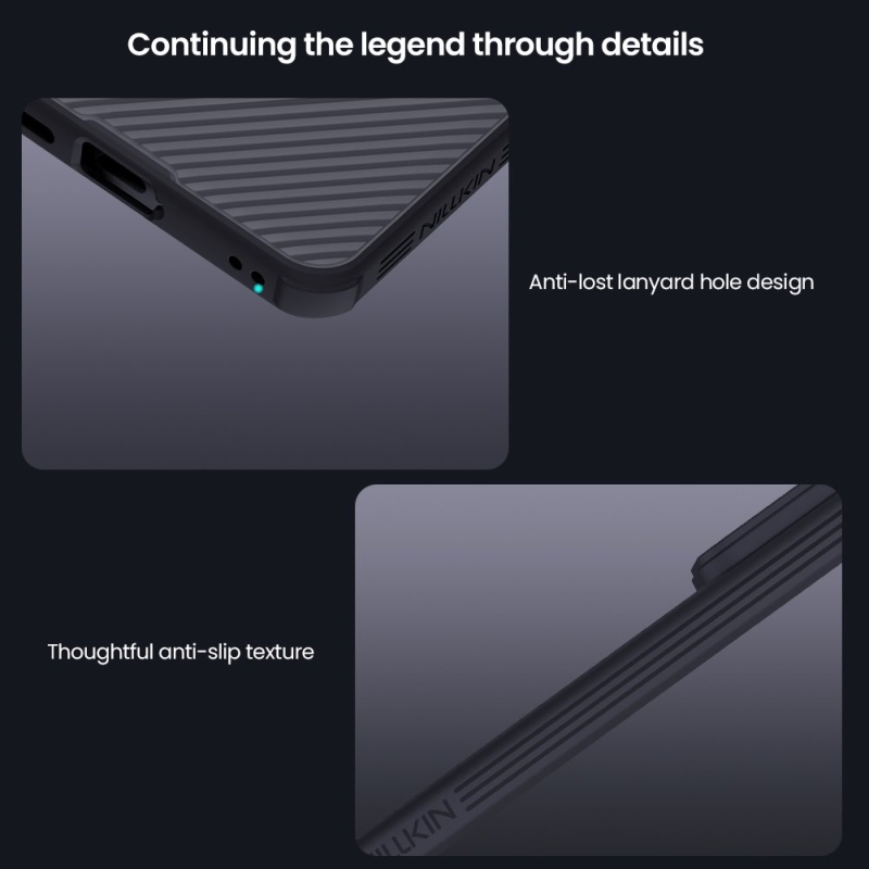 Nillkin CamShield PRO hátlap Samsung Galaxy S26 átlátszó fekete