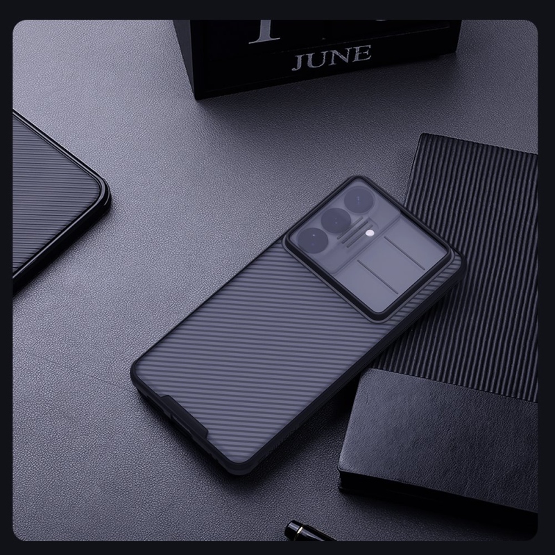 Nillkin CamShield PRO hátlap Samsung Galaxy S26+ átlátszó fekete