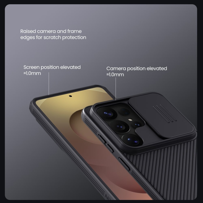 Nillkin CamShield PRO hátlap a Samsung Galaxy S26 Ultra Fekete számára