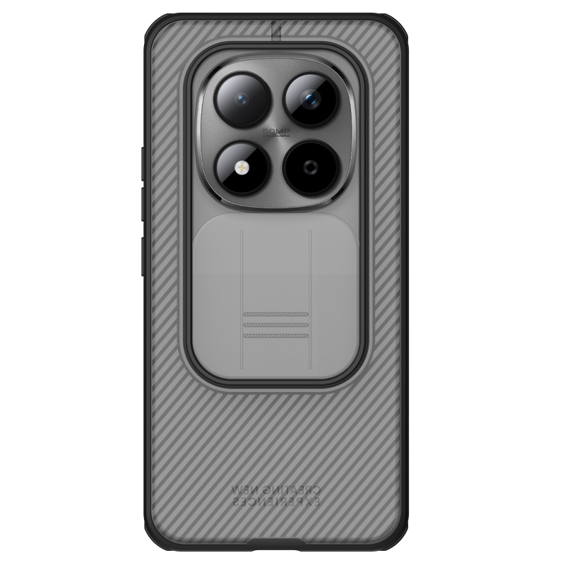 Nillkin CamShield PRO hátlap Xiaomi Redmi Note 15 Pro+ 5G átlátszó fekete