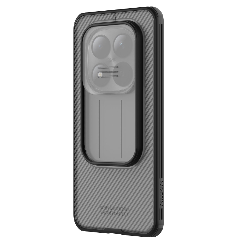 Nillkin CamShield PRO hátlap Xiaomi Redmi Note 15 Pro+ 5G átlátszó fekete