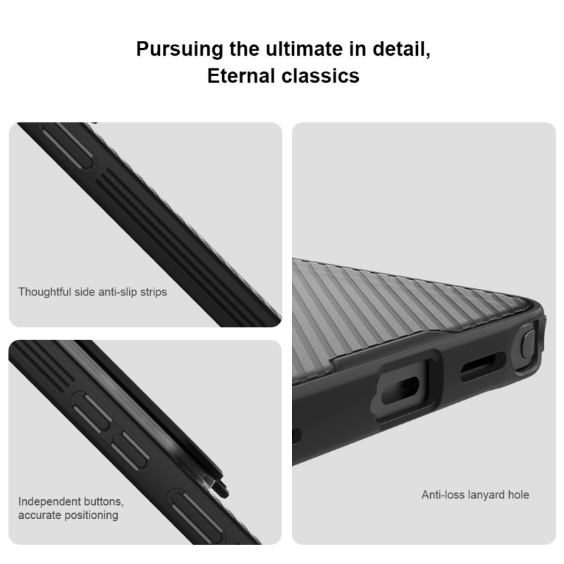 Nillkin CamShield Prop mágneses hátlap Samsung Galaxy S26 Ultra fekete