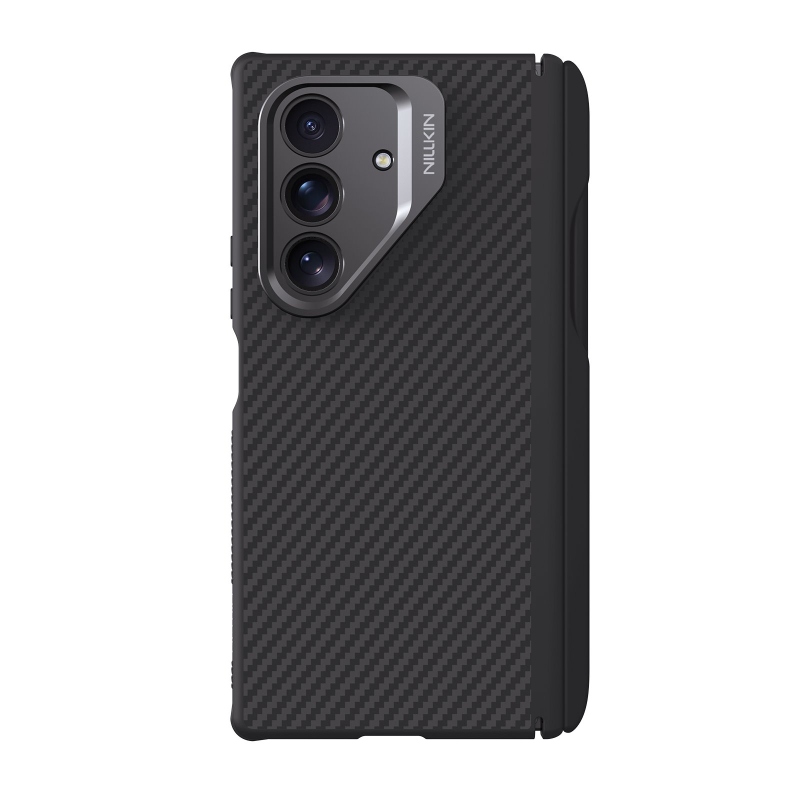 Nillkin CarboProp Aramid mágneses tollnyílásos hátlap Samsung Galaxy Z Fold 7 készülékhez, fekete