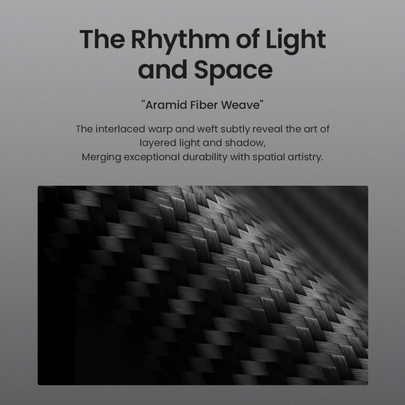 Nillkin CarboProp Aramid mágneses hátlap Apple iPhone 17 Pro fekete színű készülékhez