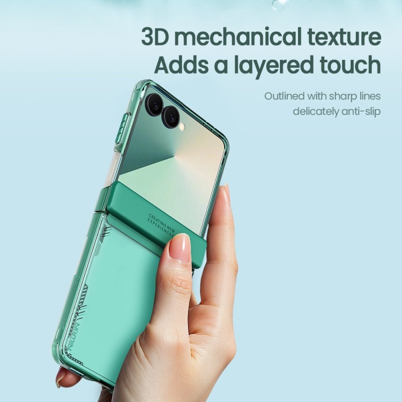 Nillkin Iceblade borító Samsung Galaxy Z Flip 7 zöld