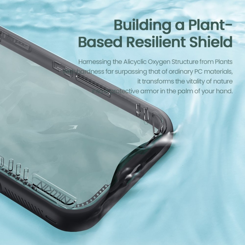 Nillkin Iceblade kelléktámasz Apple iPhone 17 Pro sötét éjszakai fekete