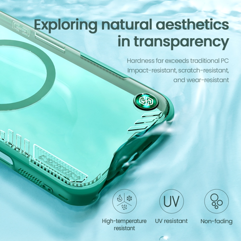 Nillkin Iceblade Prop mágneses borító Apple iPhone 16 Pro Max készülékhez Fekete