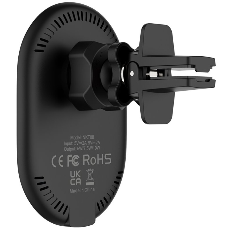 Nillkin MagRoad mágneses autós tartó 10W vezeték nélküli töltéssel (klipsz)