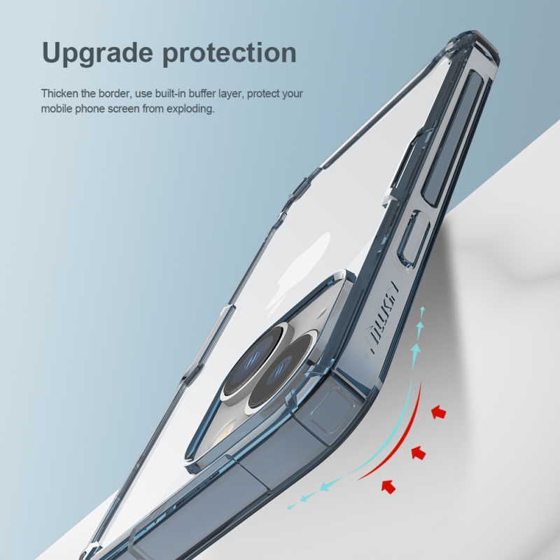 Nillkin Nature TPU PRO borító Apple iPhone 13/14 készülékhez - átlátszó