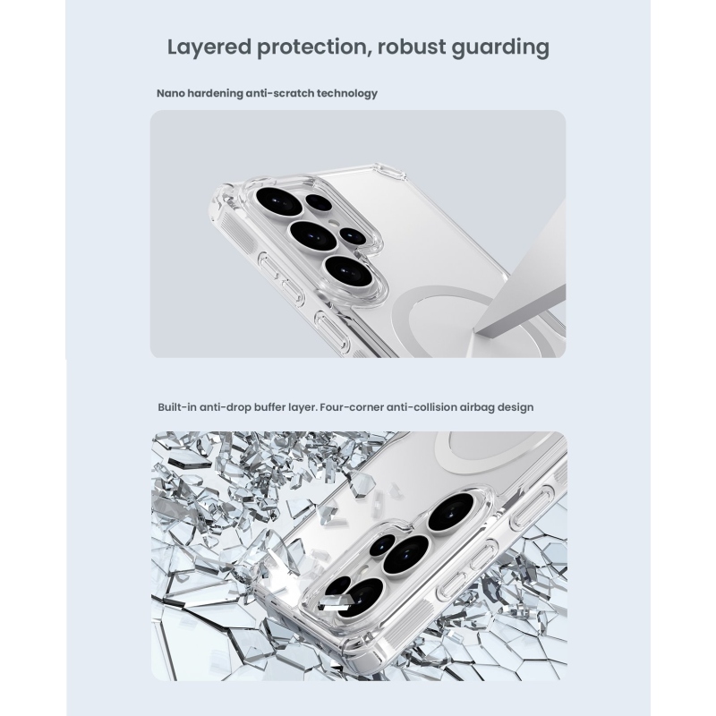 Nillkin Nature TPU PRO mágneses borító Samsung Galaxy S26 Ultra átlátszó