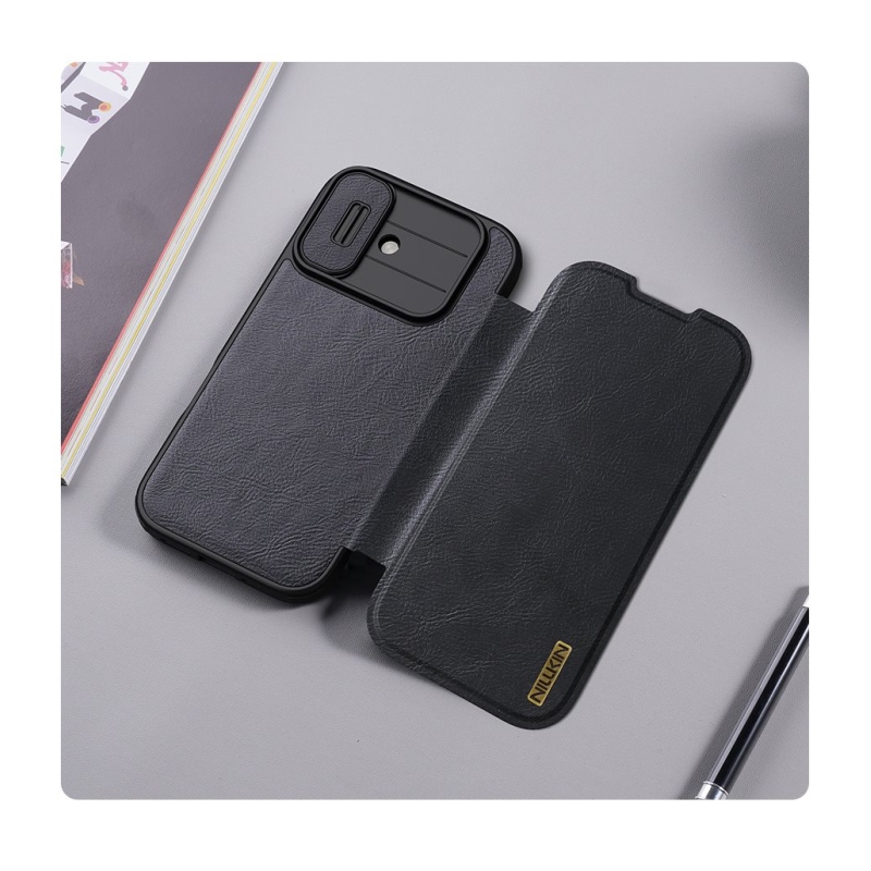 Nillkin Qin Book PRO tok Apple iPhone 17 barna