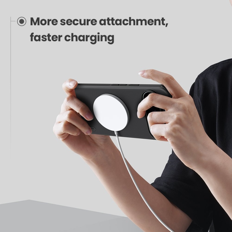 Nillkin Super Frosted PRO mágneses hátlap a Google Pixel 10 Pro XL számára Fekete