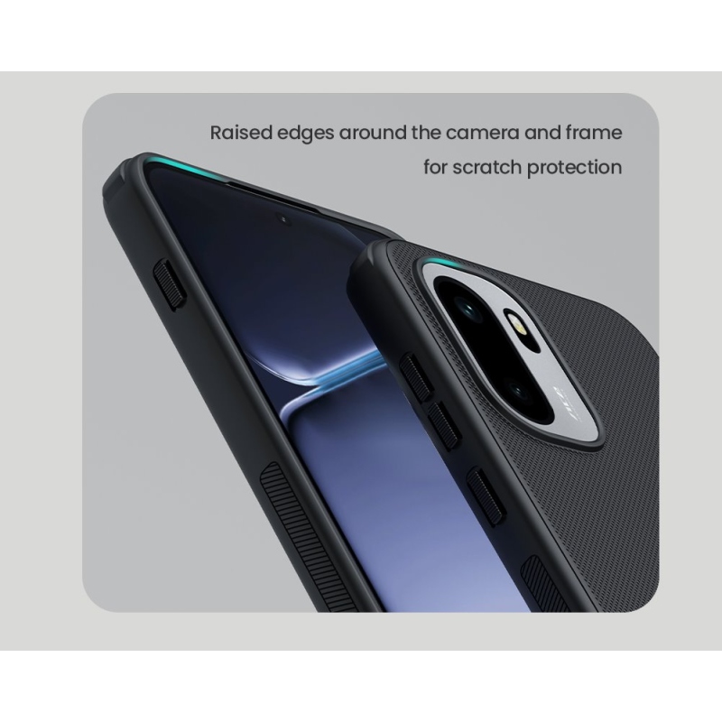 Nillkin Super Frosted PRO mágneses hátsó borítás OnePlus 15R Fekete