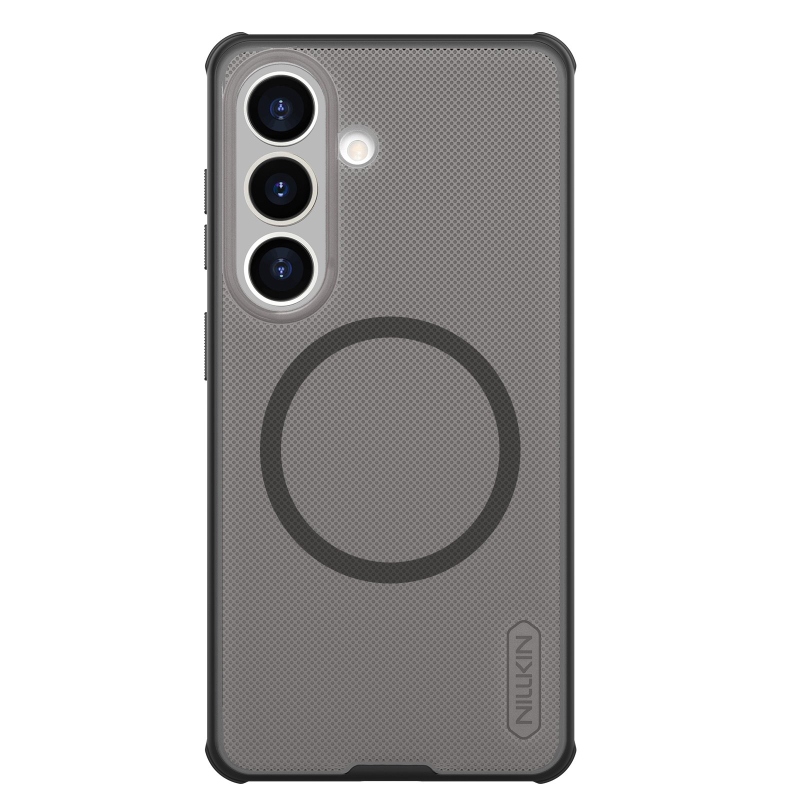 Nillkin Super Frosted PRO mágneses hátlap Samsung Galaxy S26-hoz átlátszó fekete