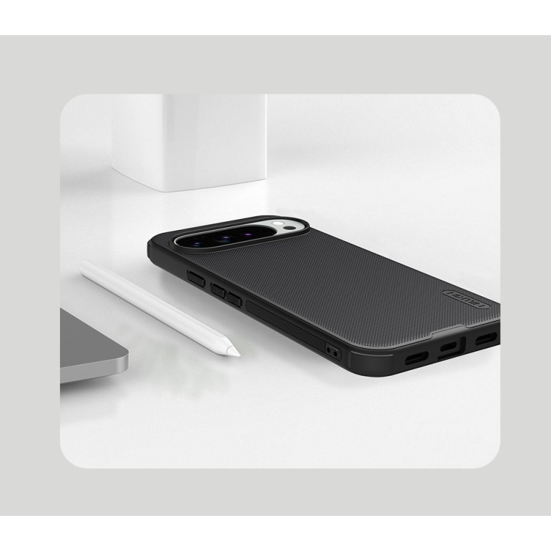 Nillkin Super Frosted PRO hátlap a Google Pixel 10 Pro XL számára Fekete