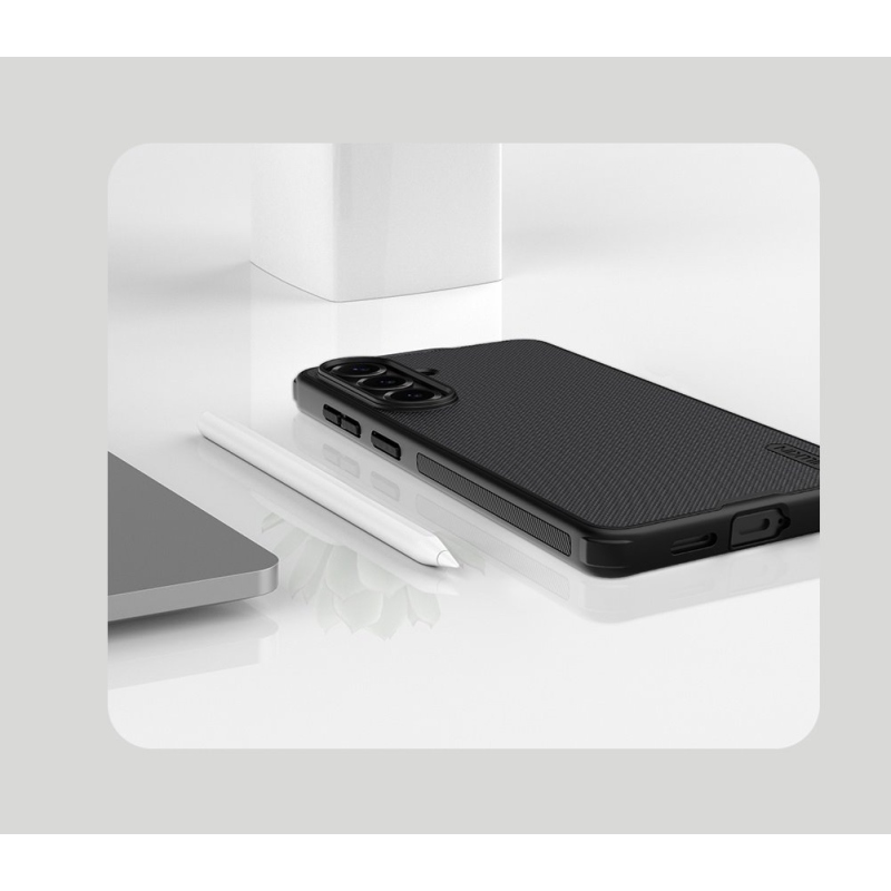 Nillkin Super Frosted PRO hátlap a Samsung Galaxy S26+ készülékhez Fekete