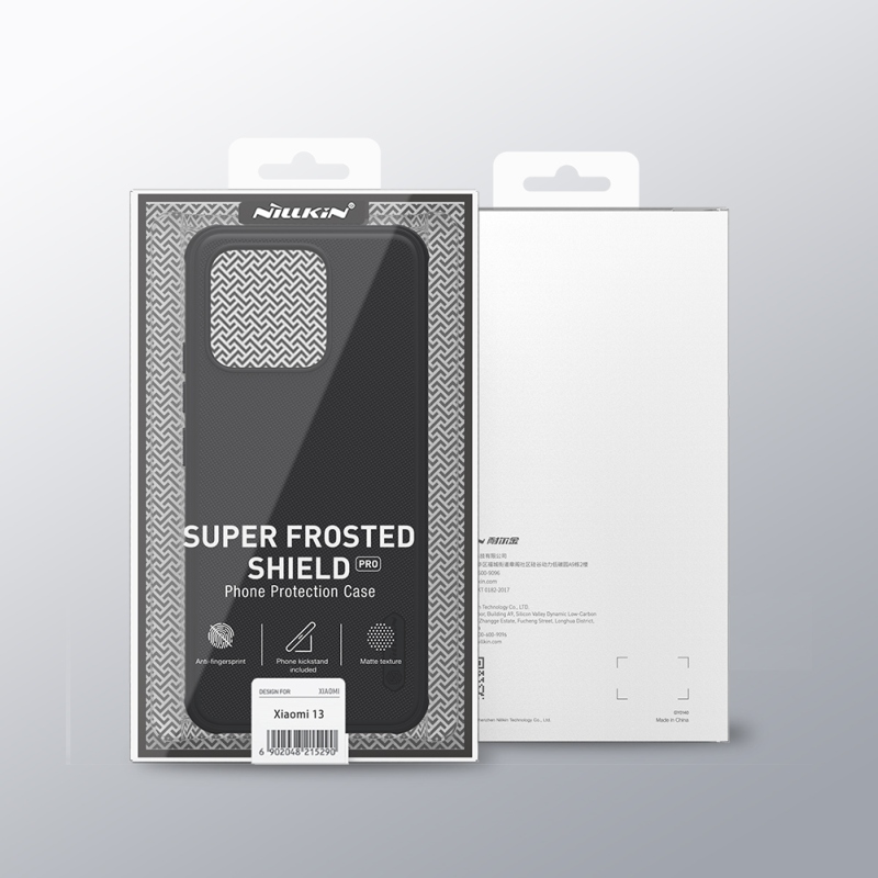 Nillkin Super Frosted PRO hátlap a Xiaomi 13-hoz Fekete