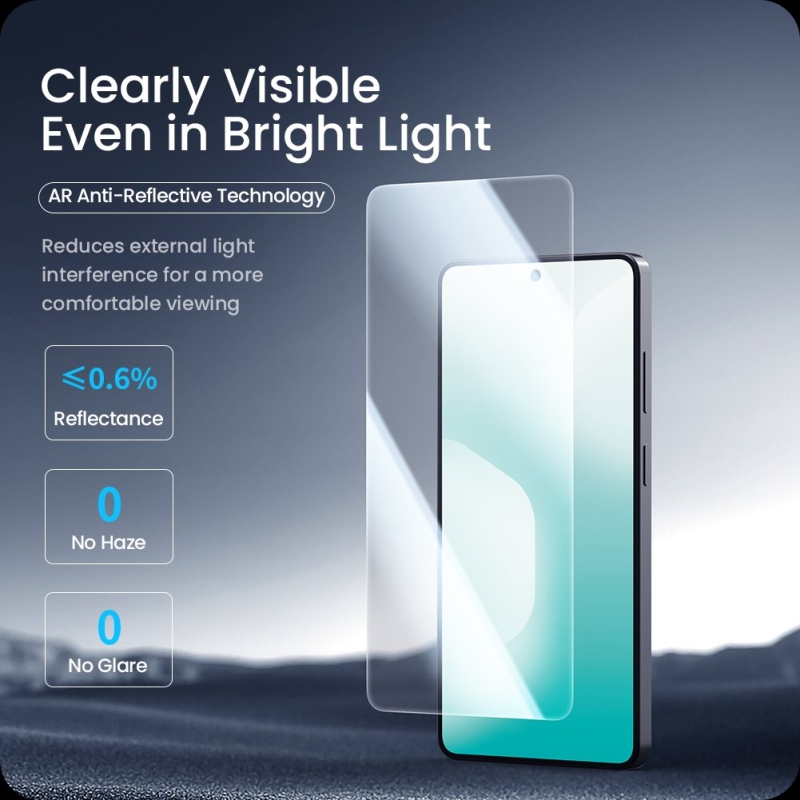 Nillkin Edzett üveg 0.2mm H+ PRO 2.5D tükröződésmentes Samsung Galaxy S26 Ultra (applikátorral)