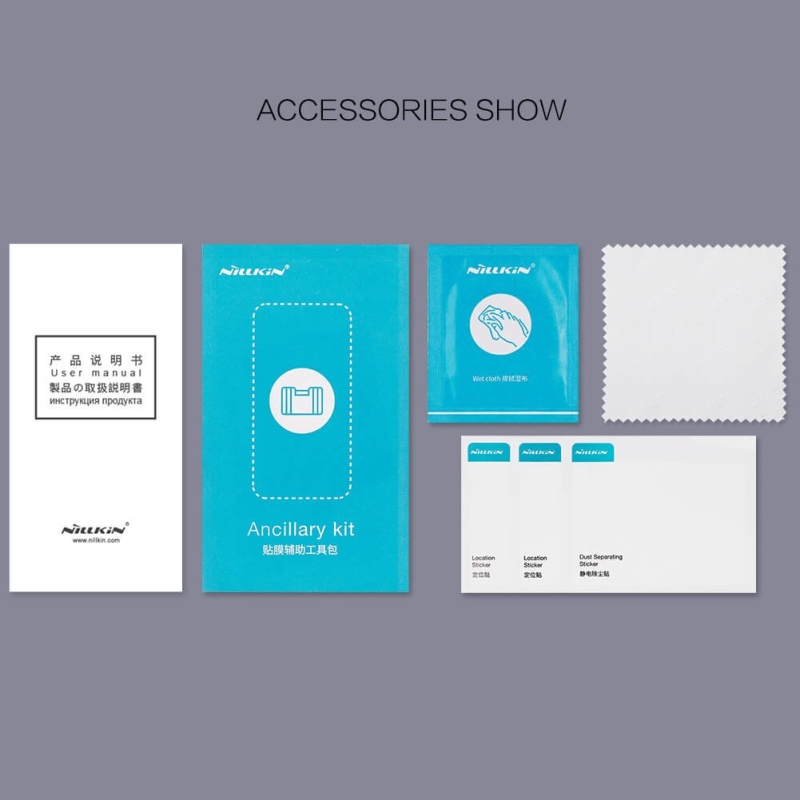 Nillkin edzett üveg 0.2mm H+ PRO 2.5D a Poco X3/X3 Pro/Mi 10T/10T Pro számára