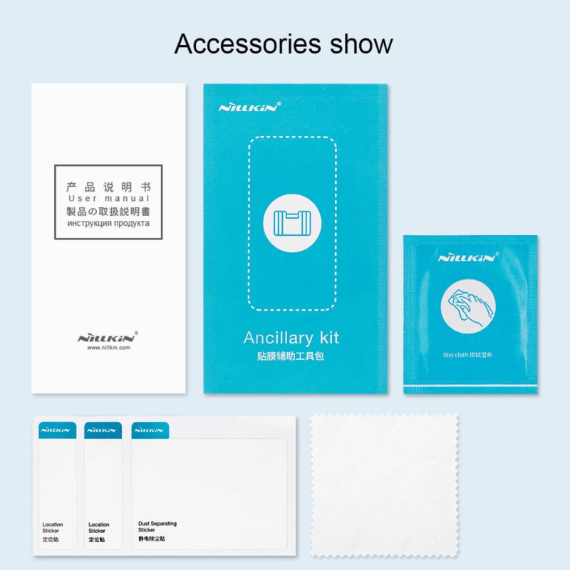 Nillkin edzett üveg 2.5D CP+ PRO fekete az Apple iPhone 12/12 Pro 6.1 iPhone 12/12-hez