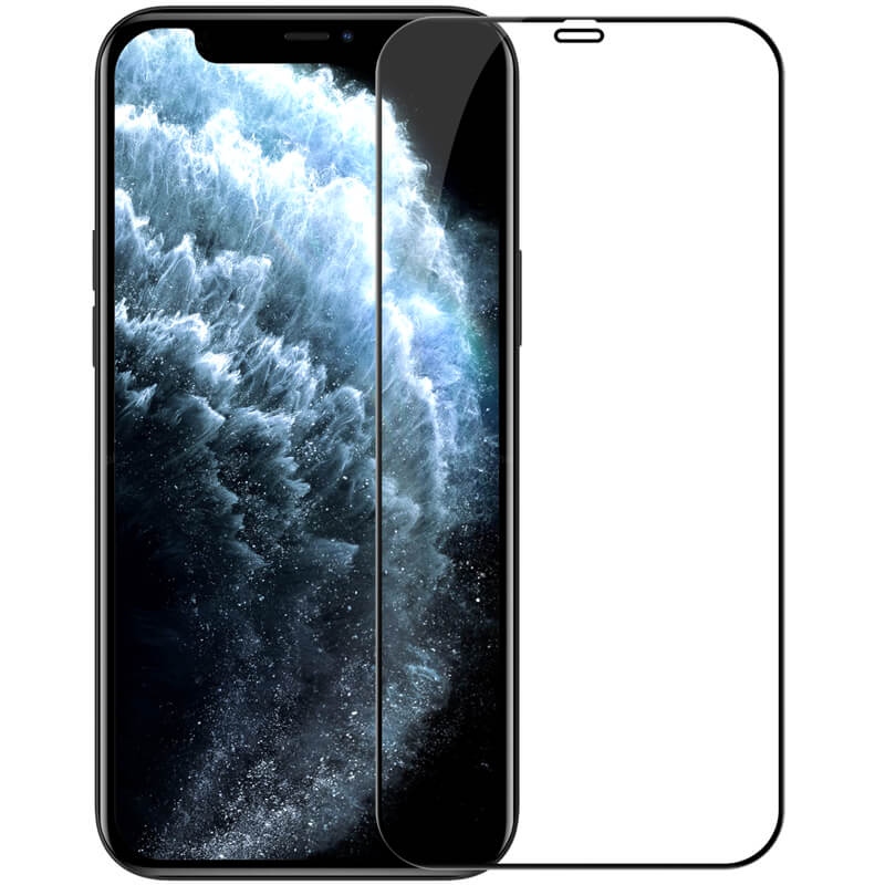 Nillkin edzett üveg 2.5D CP+ PRO fekete az Apple iPhone 12/12 Pro 6.1 iPhone 12/12-hez