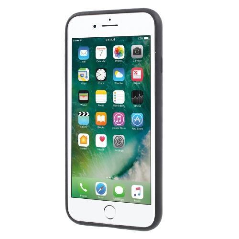 Nimm műanyag tok PU-bőr bevonattal iPhone 8 és iPhone 7 készülékhez - szarvas