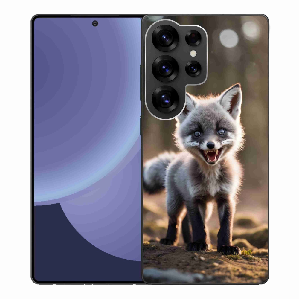 Gél védőhuzat mmCase Samsung Galaxy S25 Ultra - angry fox - dühös róka