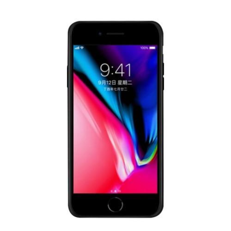 Nixi zselés tok csipkemotívummal iPhone 8 Plus és iPhone 7 Plus készülékhez - piros színben