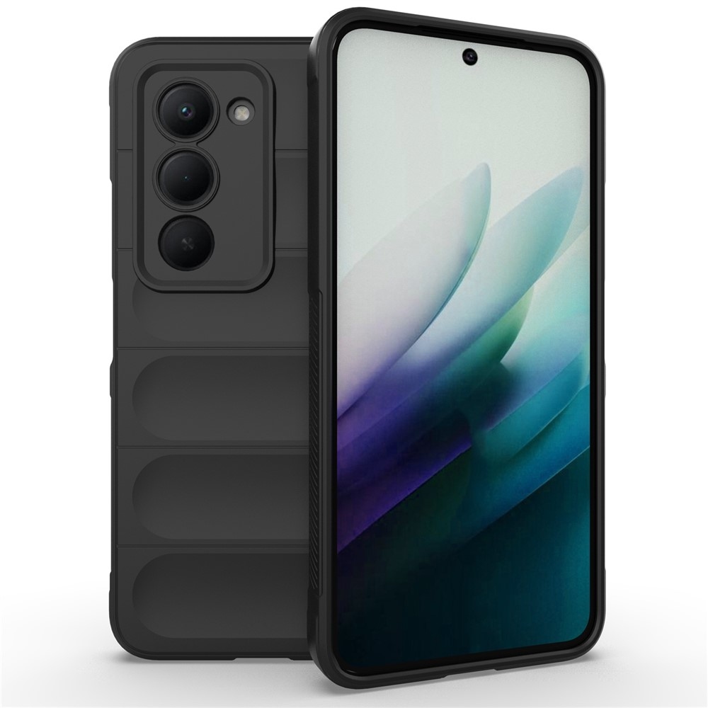 Rugg tartós zselés tok Xiaomi Redmi 15 4G (171mm) - fekete