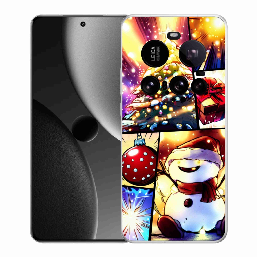 Gél borítás mmCase a Xiaomi 15 Ultra számára - karácsonyi motívumok 1