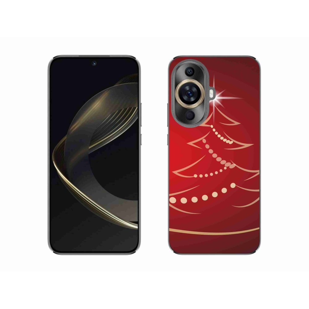 Gél borító mmCase a Huawei Nova 11-en - karácsonyfa karikatúra