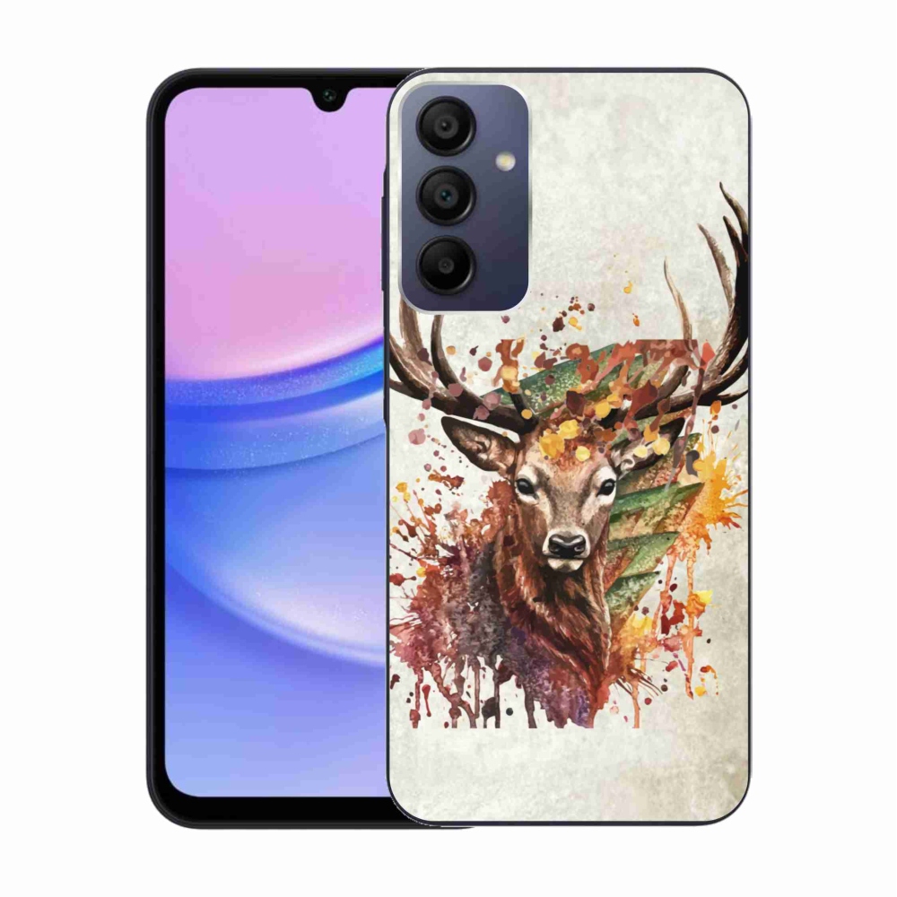 Gél tok mmCase a Samsung Galaxy A15 4G/5G készülékhez - szarvas 1