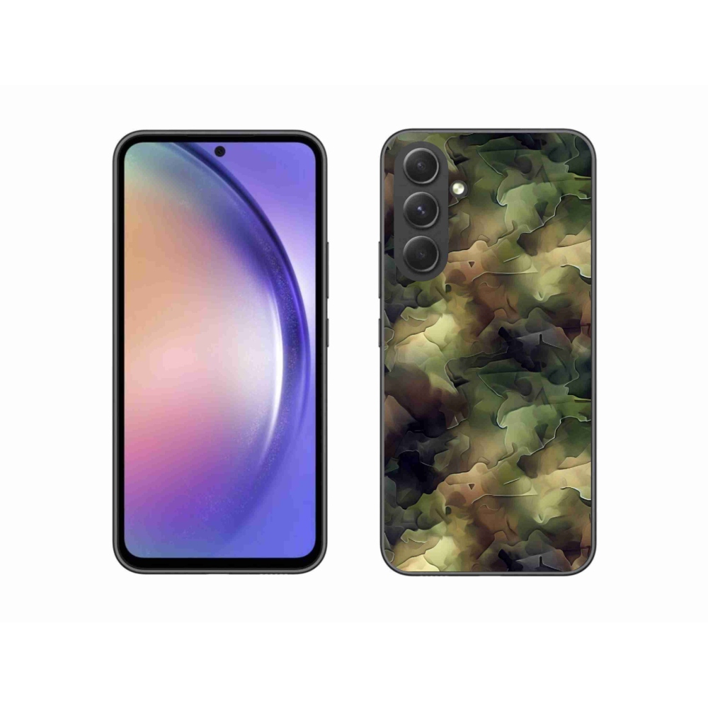 Gél védőhuzat mmCase Samsung Galaxy A54 5G - terepszínű minta 10