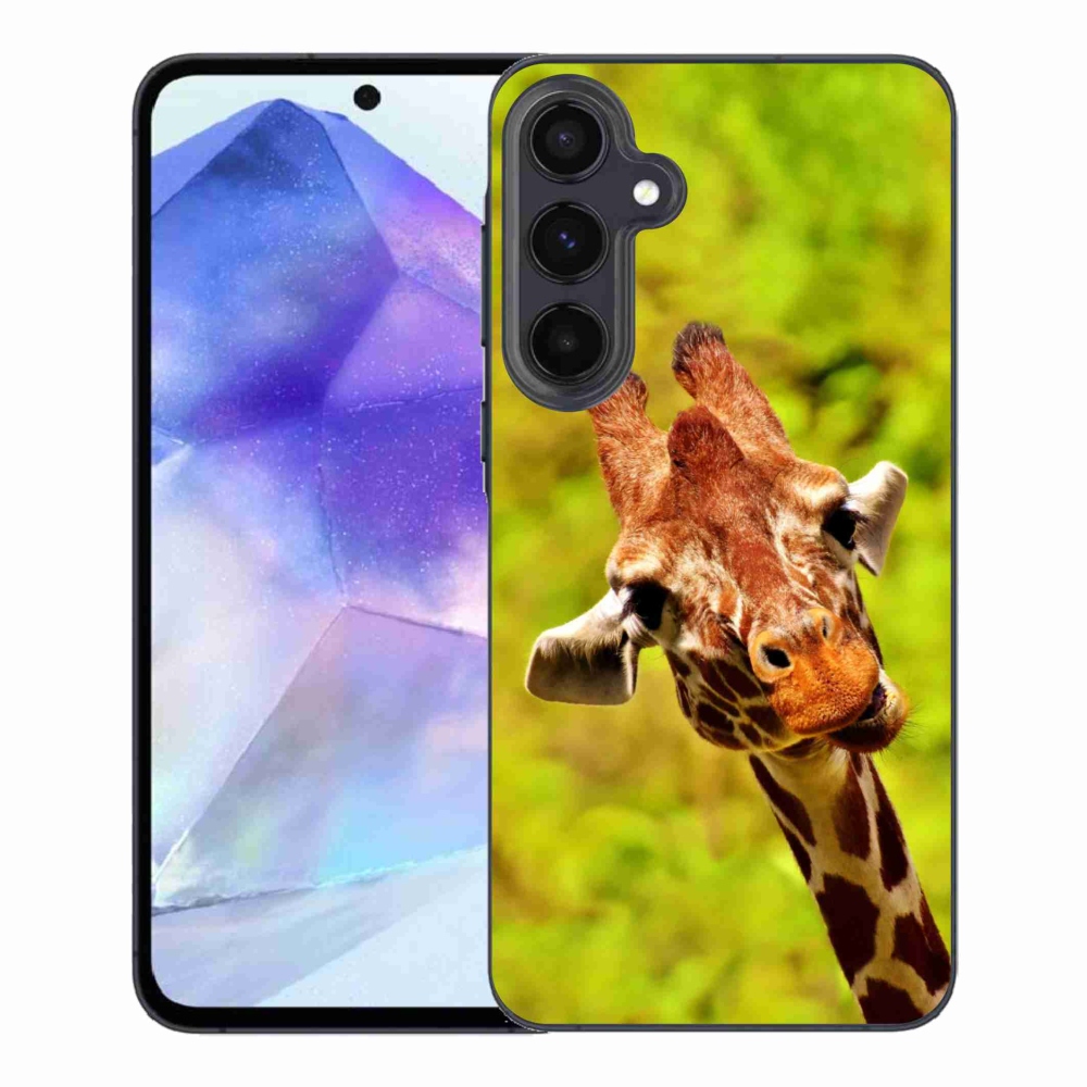 Zselés borítás mmCase Samsung Galaxy A55 5G - zsiráf