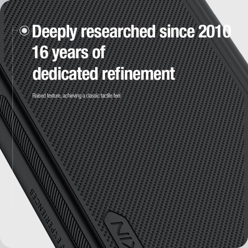 Nillkin Super Frosted FOLD Pen Slot Back Cover for Samsung Galaxy Z Fold 7 Fekete fekete