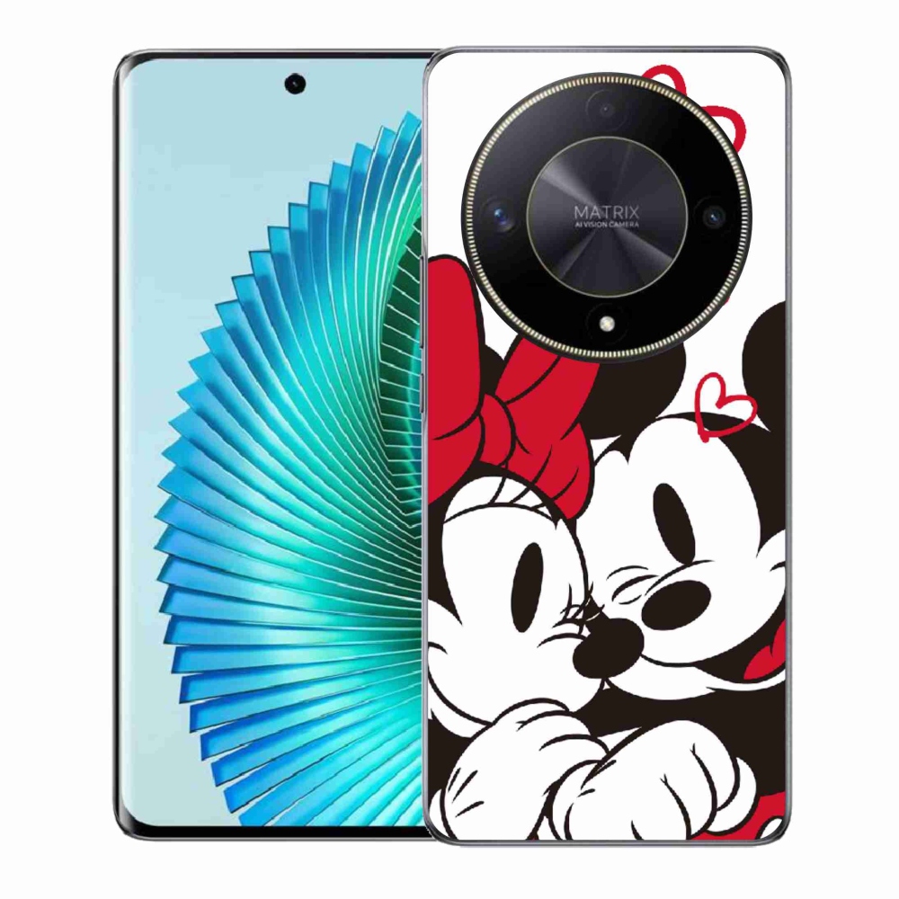 Gél borítás mmCase a Honor Magic 6 Lite 5G készülékhez - minnie és mickey