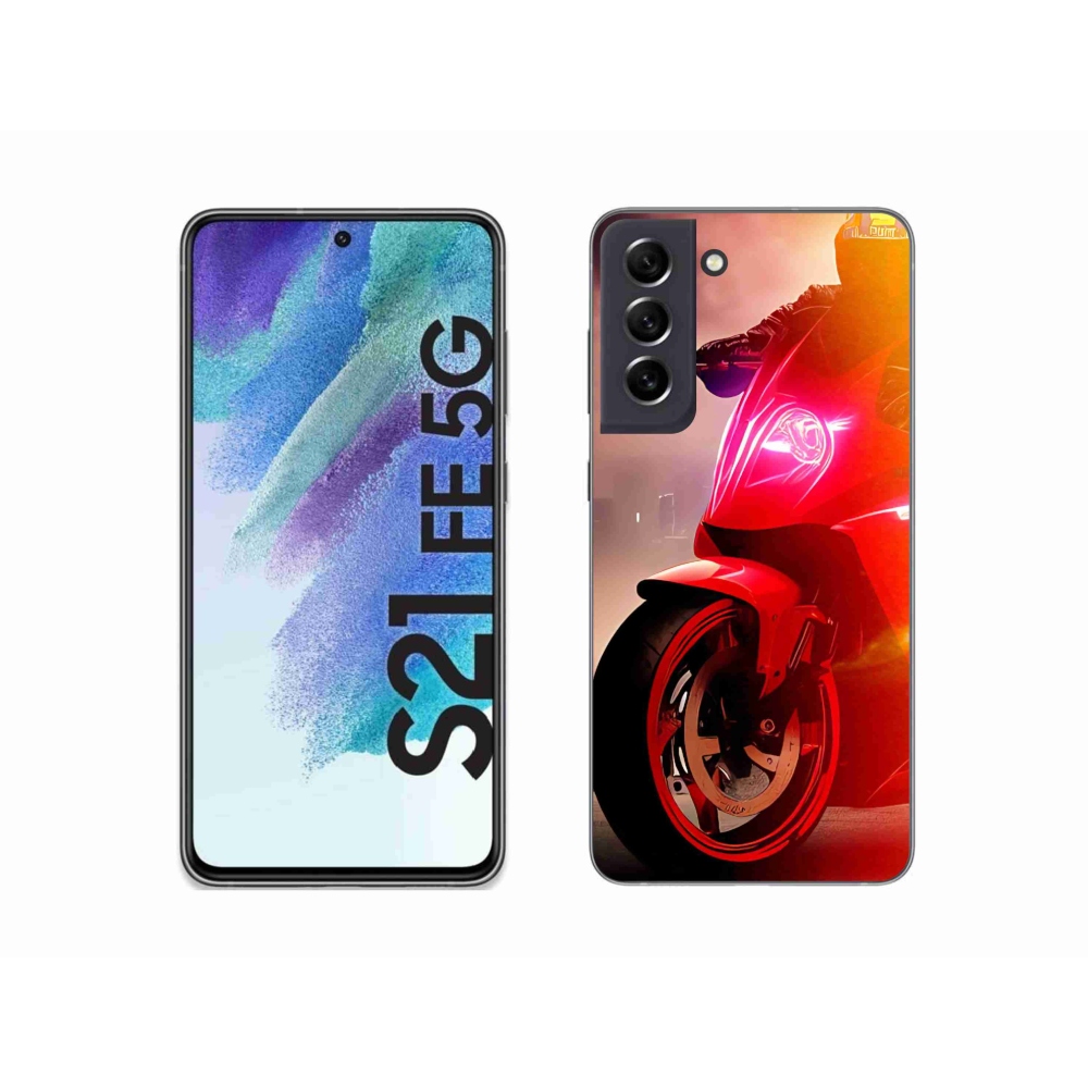 Zselés borítás mmCase Samsung Galaxy S21 FE 5G - motoros