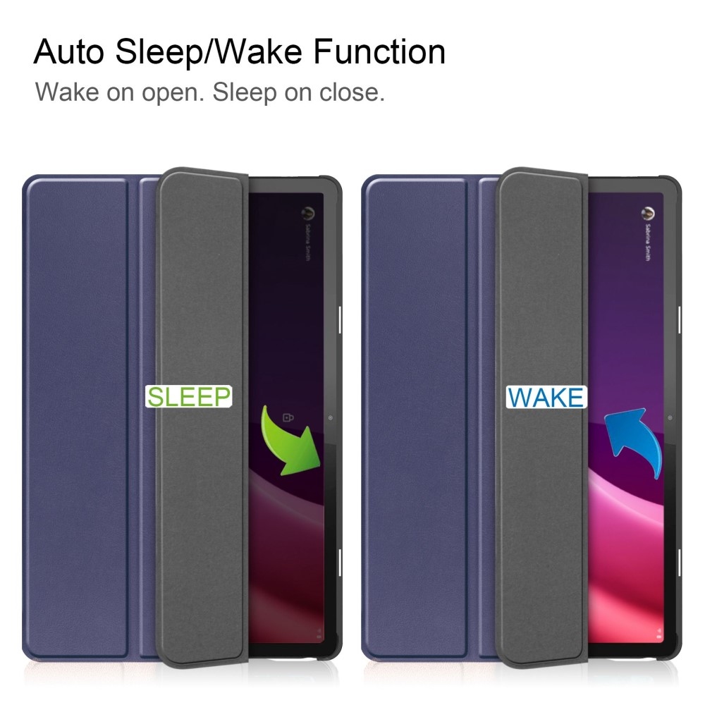 Ügyes záró tok Lenovo Tab P11 (2. generáció) - kék