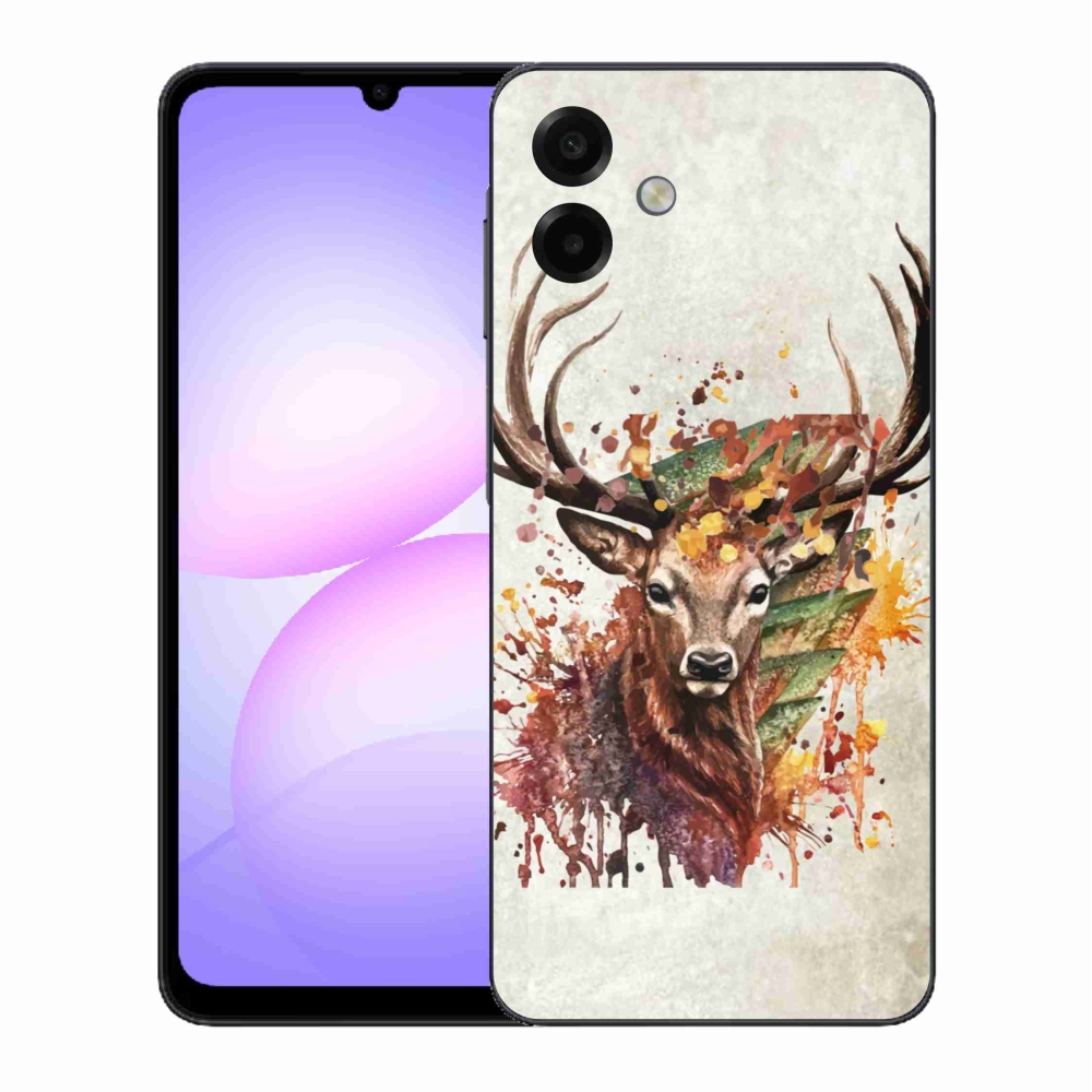 Gél védőhuzat mmCase Samsung Galaxy A07 4G - szarvas 1