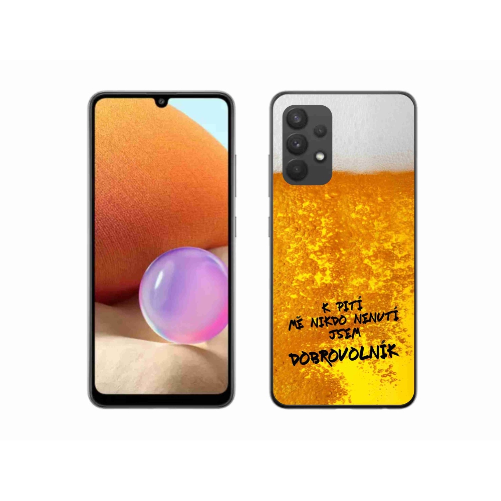 Gél borítás mmCase Samsung Galaxy A32 4G - sör motívum 4