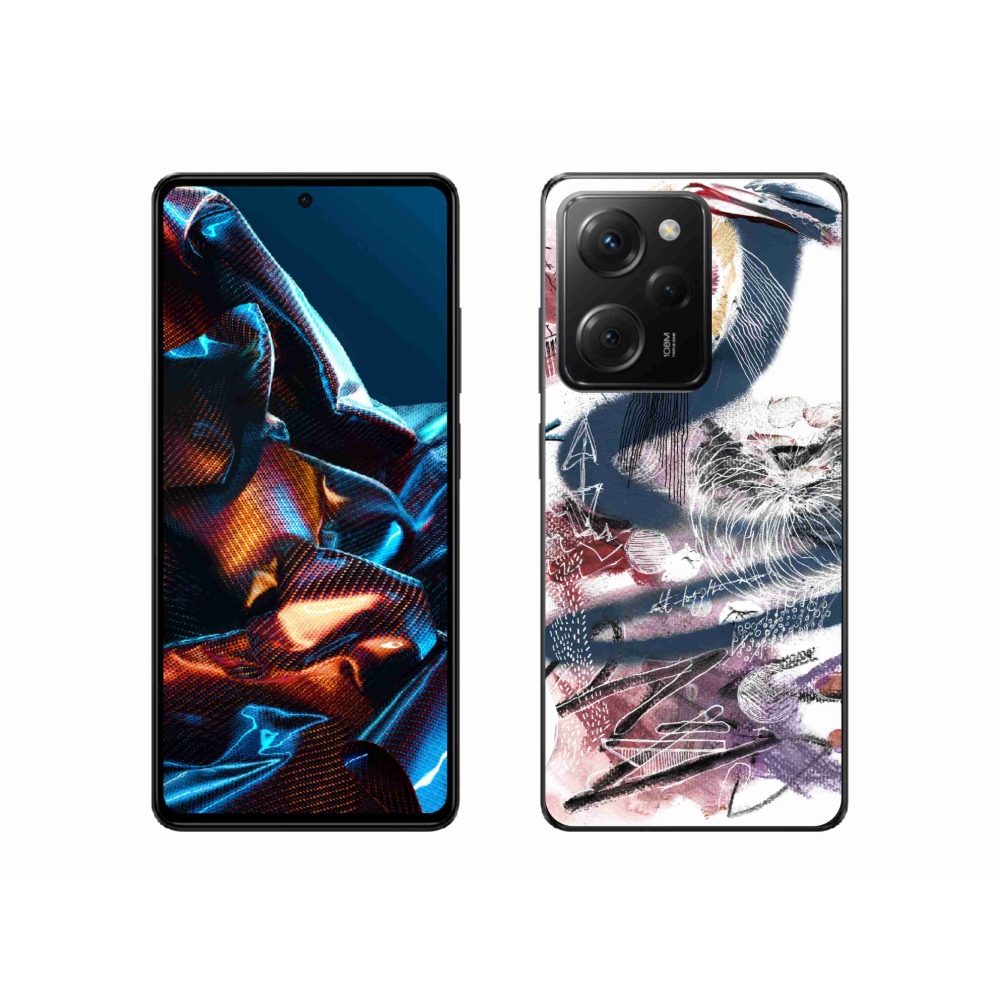 Gél borítás mmCase a Xiaomi Poco X5 Pro 5G számára - absztrakt motívum 28