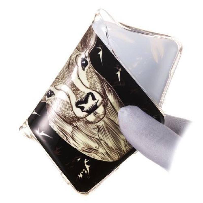 Éjfényes gél tok mobil Huawei Y7 (2019) - Sat