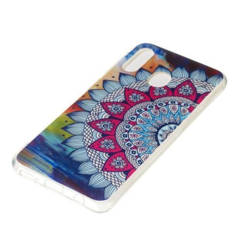 Éjjeli fényes gél tok mobil Samsung Galaxy A20e - mandala
