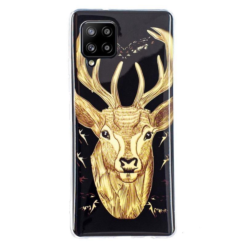 Éjjeli fényes gélhüvely Samsung Galaxy A42 5G mobiltelefonhoz - los