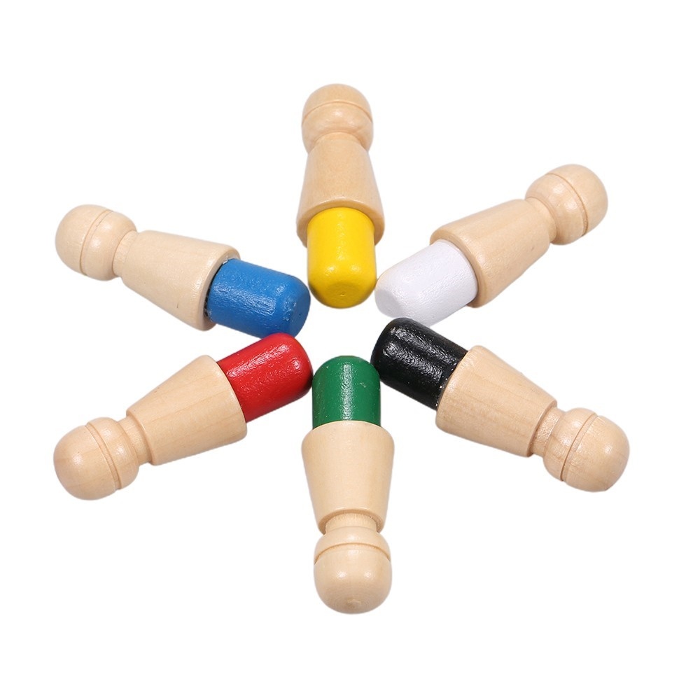 Logikai fajáték színes csapokkal a memória fejlesztéséhez