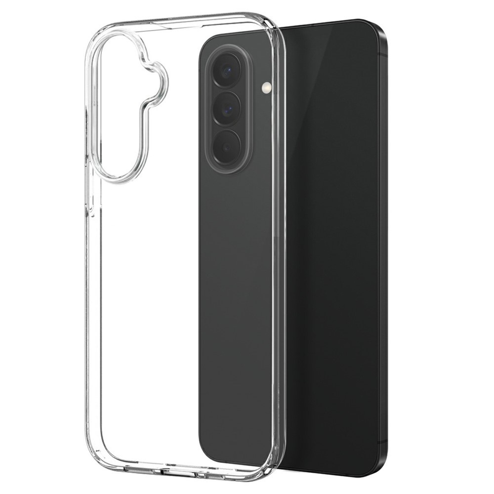 NORTHJO átlátszó gél tok + edzett üveg a Samsung Galaxy S26 FE-hez – átlátszó