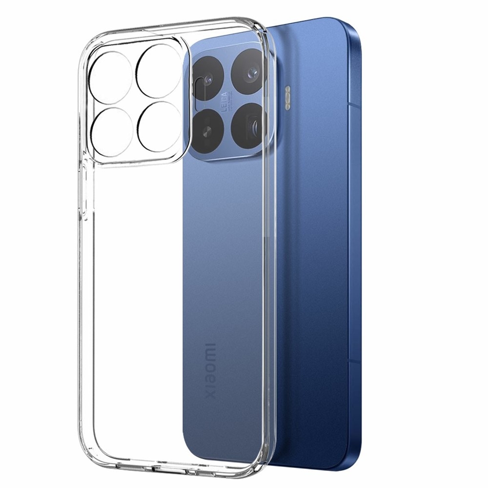 NORTHJO átlátszó gél tok + edzett üveg a Xiaomi 17T Pro-hoz – átlátszó