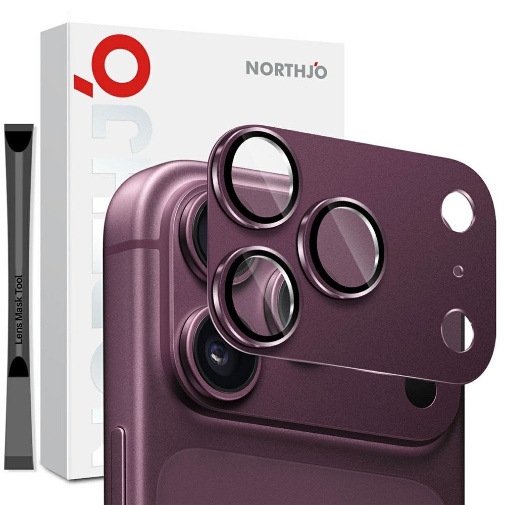 NORTHJO iPhone 18 Pro Max mobilkamerához való lencse – lila