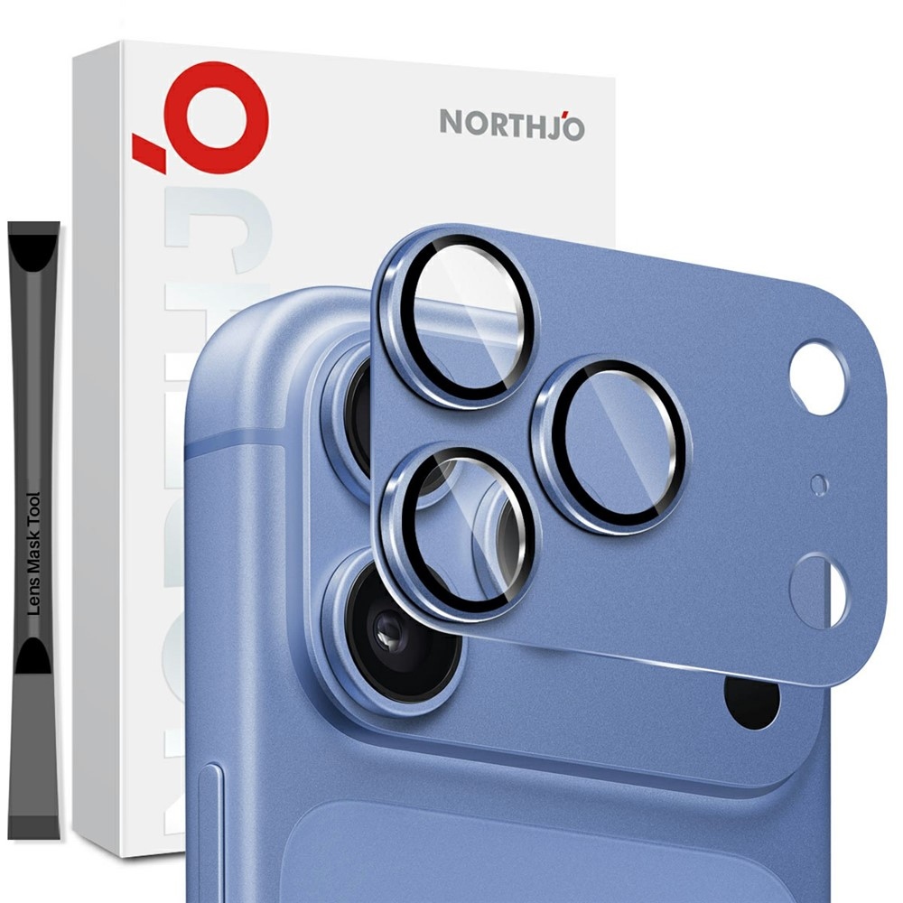 NORTHJO iPhone 18 Pro Max mobilkamera-lencse – kék
